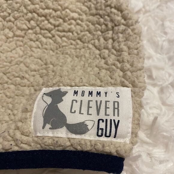 Carter’s 3M Sherpa Vest ‘Mommy’s Clever Guy’ - Picture 2 of 5